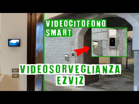 Recensione kit videocitofono wifi smart 2 fili con app e apertura a distanza Ezviz CP7