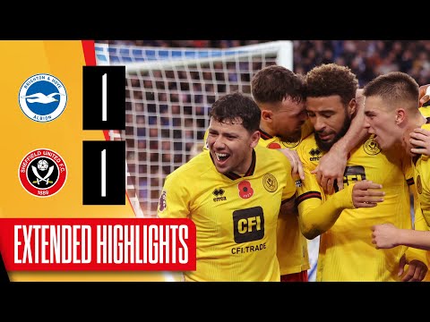 Brighton &amp;amp; Hove Albion 1-1 Sheffield United | Extended Premier League highlgihts