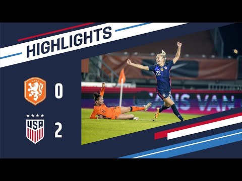 USA 2-0 Netherlands Highlights | Nov. 27, 2020 | Breda, Netherlands - Rat Verlegh Stadium