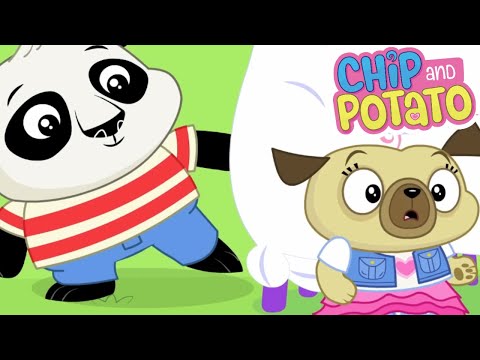 Chip and Potato | Chips Double Trouble Playdate! | Cartoons For Kids