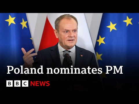 Donald Tusk nominated as Polish prime minister | BBC News