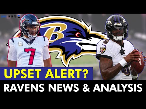 Ravens Rumors: Baltimore On UPSET ALERT vs. Texans? Can The Ravens STOP C.J. Stroud?