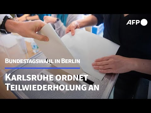 Bundestagswahl in Berlin muss teilweise wiederholt werden | AFP