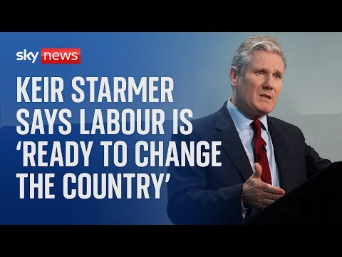 Sir Keir Starmer delivers major speech on the four-year anniversary of the 2019 election