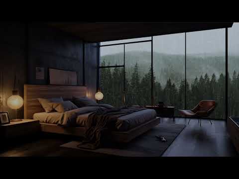 Restful Rain Sounds: Cozy Ambience for Calming Insomnia and Sleep