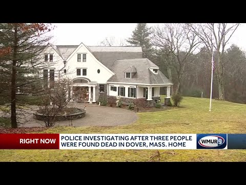 Police investigating after 3 found dead in Massachusetts home