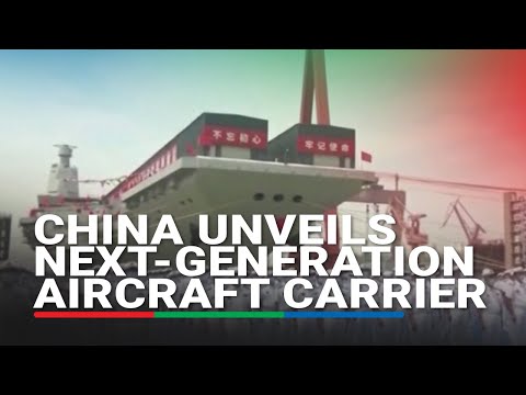 China unveils new footage of next-generation aircraft carrier