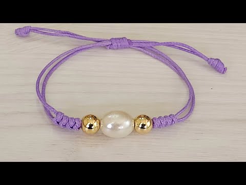 PULSERA HERMOSA FACIL DE HACER //PULSERA EN HILO//BRACELETS