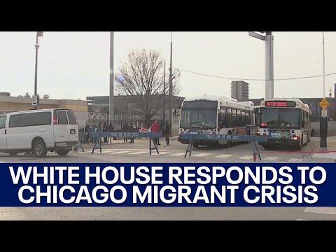 White House responds to growing migrant crisis in Chicago after 4 more buses expected