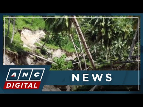 Some Sarangani residents forced to evacuate due to fissures, landslide | ANC