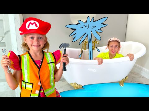 Plumber Song | Maya and Mary Nursery Rhymes &amp; Kids Songs