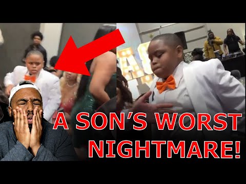 Son BREAKS DOWN IN TEARS After LOSING IT Seeing Mother TWERKING On Another Man At Kid's Party!