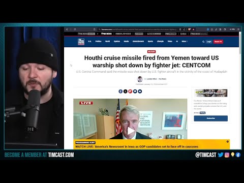 Iran Backed Houthis MISSILE STRIKE US Cargo Ship, FIRE ON US Warship Inching Us To World War Three