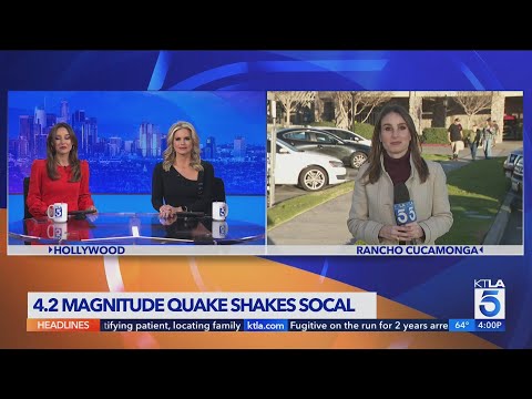 Residents, experts react to magnitude 4.2 earthquake