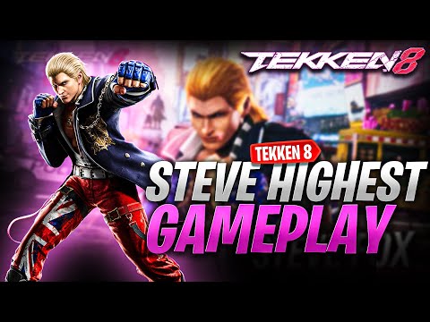 TEKKEN 8 Most Highest Level Gameplay of Steve - Steve Fox VS Bryan