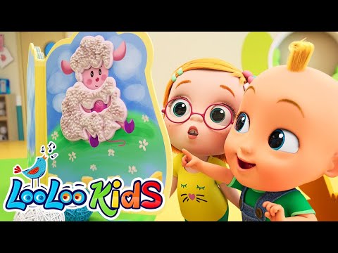 Baa Baa Black Sheep + Vehicles | more Kids Songs and Nursery Rhymes | LooLooKids