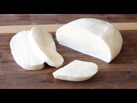 How to Make Mozzarella Cheese 2 Ingredients Without Rennet | Homemade Cheese Recipe