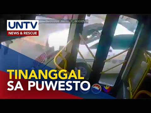 Pulis na nagmaneho ng sasakyang biglang pumasok sa EDSA Busway, inalis sa puwesto &ndash; PNP