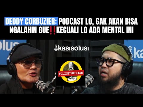 DEDDY CORBUZIER: ADA WACANA SOSMED MAU DIBUNGKAM, KALO BESOK YOUTUBE DITUTUP, GUE BAKAL LAKUIN INI‼️