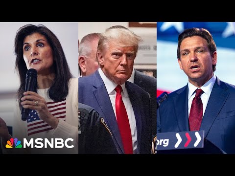 DeSantis and Haley pledge to pardon Donald Trump of federal crimes