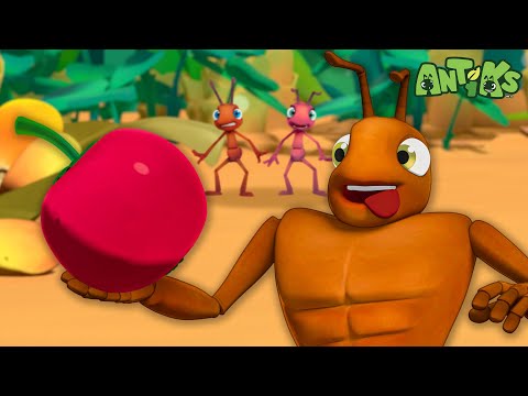 The Great Berry Rescue | 🐛 Antiks &amp; Insectibles 🐜 | Funny Cartoons for Kids | Moonbug