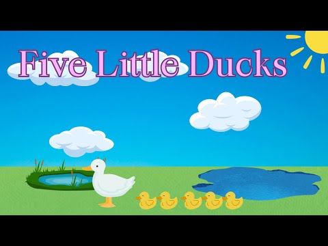 Sing along to The Five Little Ducks | Kids songs And Nursery Rhymes | (Song for Kids)/