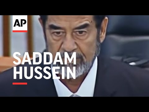 Saddam Hussein found guilty and sentenced to death by hanging