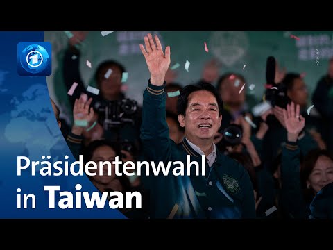 Demokratische Fortschrittspartei gewinnt Pr&auml;sidentenwahl in Taiwan