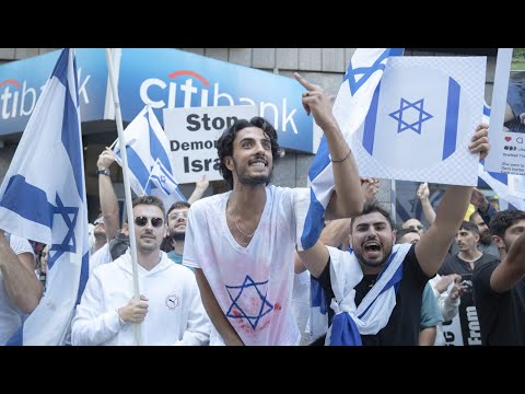 San Francisco: Palestine and Israelis supporters clash in San Francisco protest