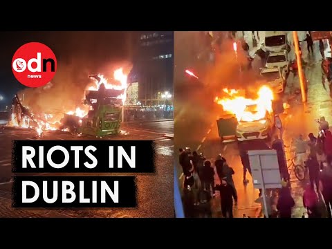 Dublin Riots: Mob Violence in City Centre in Response to Stabbings