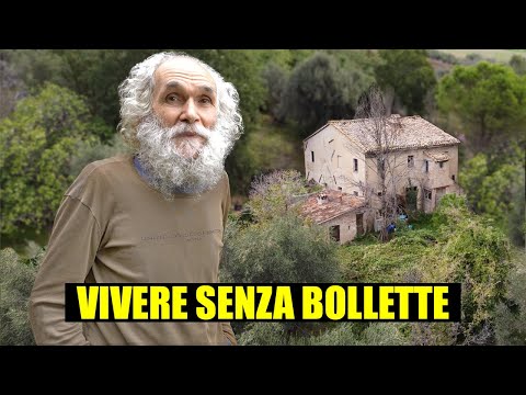 L'UOMO che VIVE senza LUCE E GAS da 36 ANNI - thepillow