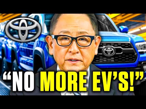 HUGE NEWS! Toyota CEO Shocking WARNING TO SHUT DOWN EVs!