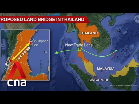 Thailand's proposed land bridge may mean ships bypassing Singapore, but at higher costs