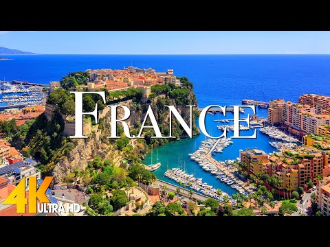 France 4K - Scenic Relaxation Film With Inspiring Cinematic Music - 4K Video Ultra HD