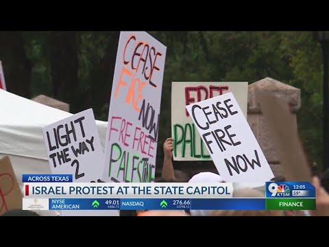 Israel protest takes place at U.S. State Capitol