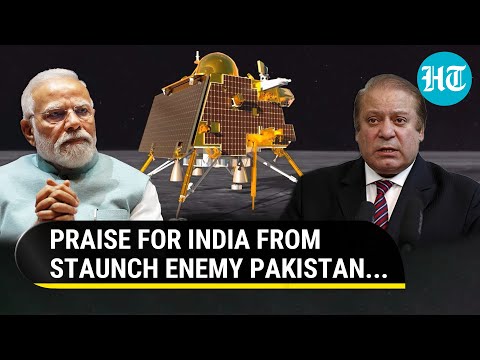 'India On Moon, Pak Nowhere': Ex-PM Nawaz Sharif's Big Praise For Chandrayaan-3 | Watch