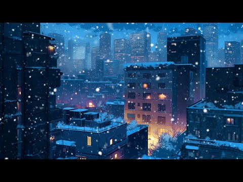 SNOWING IN ＮＥＷ ＹＯＲＫ (Lofi HipHop)