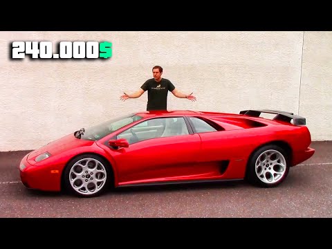 ✅El Lamborghini Diablo fue el COCHE mas loco de la DECADA de 1990 [ESPA&Ntilde;OL]