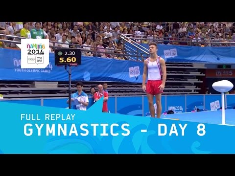 Gymnastics - Individual Apparatus Finals Day 8  | Full Replay | Nanjing 2014 Youth Olympic Games