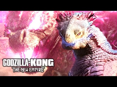 GODZILLA VS SHIMO in Godzilla X Kong: The New Empire