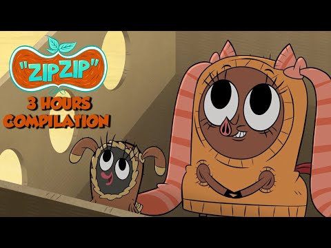 The cutest puppies you've ever seen | Zip Zip | 3 hours COMPILATION - Season 2 | Cartoon for kids