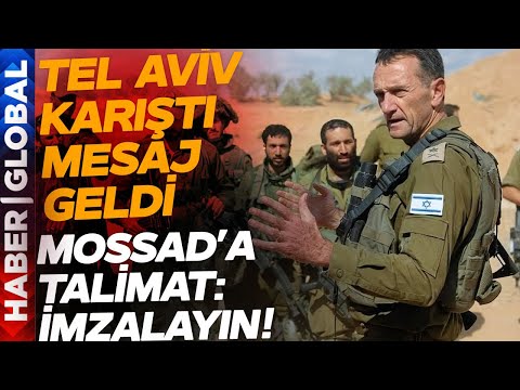 İsrail'den Gazze'ye Mesaj! Mossad'a Tam Yetki Verildi: İmzalayın