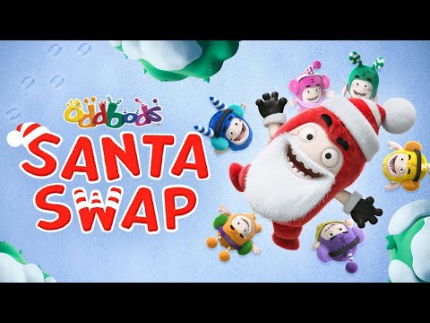 Santa Swap | Brand New Oddbods Christmas Special | Funny Cartoons For Kids