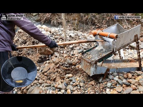 Gold Prospecting in Streams , a practical and easy way to find plenty of gold 