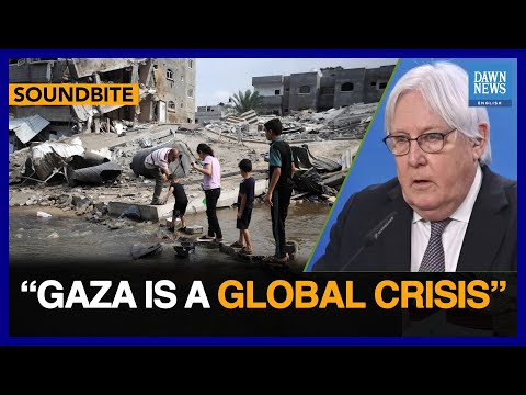 Gaza Is A Global Crisis: UN Relief Chief Martin Griffiths | Dawn News English