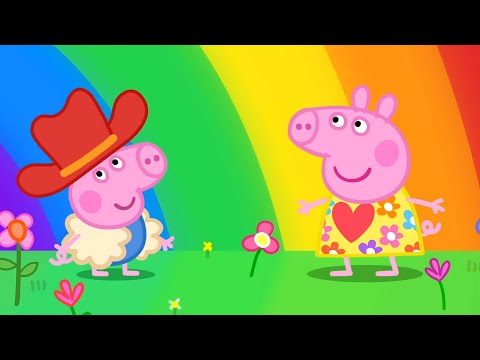 Peppa Pig Becomes A Hippie 🐷 ☮️ Playtime With Peppa