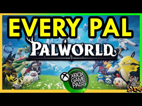 52 Oringnal Pal's YOU CAN TAME In PALWORLD! PalDeck Mega Showcase