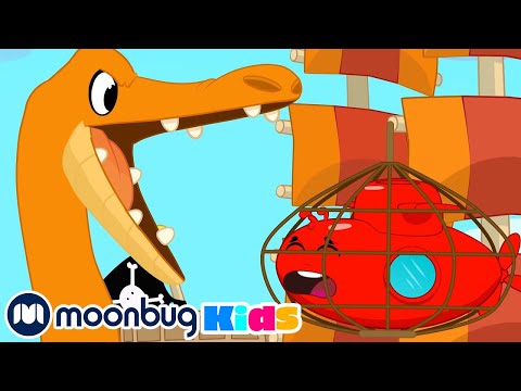 Morphle is Scared of the Big Seamonster - My Magic Pet Morphle | Cartoons for Kids