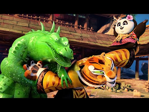 10 minutes of Awesome Animal fighting in Kung-Fu Panda 3 🌀 4K