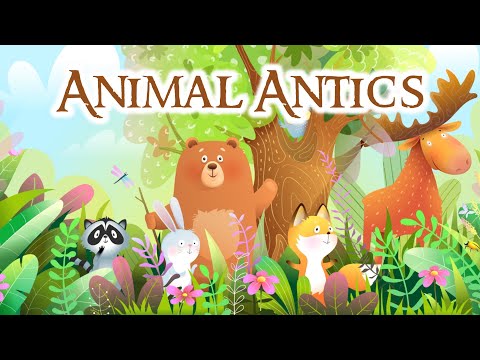 Sleep Stories for Children | ANIMAL ANTICS 4in1 | Sleep Meditations for Kids